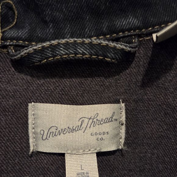 Nirvana.. Denim Jacket with Pink Graphics .. Upcycle ..Rock Band - Picture 3 of 5